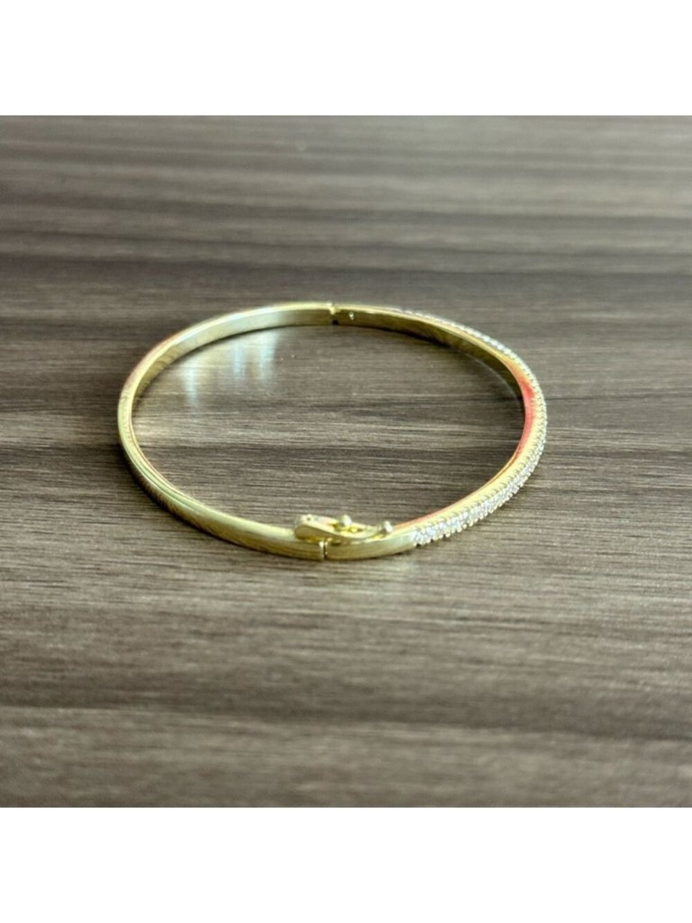 Diamond Bangle Bracelet Q860 - Picture 4 of 4